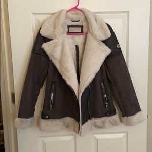 MK Faux fur winter jacket